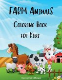 Farm Animals Coloring Book for Kids