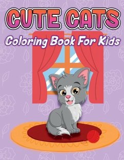 Cute Cats Coloring Book for Kids - Henriette Wilkins