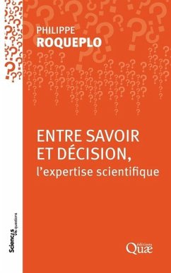 Cover Entre savoir et déçision