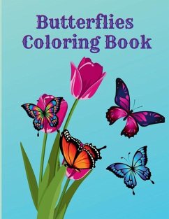 Butterflies Coloring Book - Henriette Wilkins
