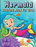 Mermaid Coloring Book for Girls