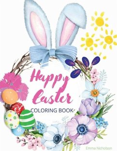 Happy Easter Coloring Book for Kids - Emma Nicholson