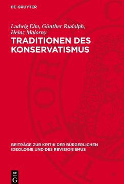 Cover Traditionen des Konservatismus