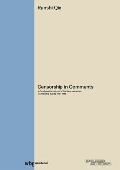 Censorship in Comments - Qin, Runshi