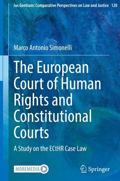 Cover The European Court of Human Rights and Constitutional Courts