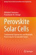 Perovskite Solar Cells - Bild 1