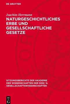 Cover Naturgeschichtliches Erbe und gesellschaftliche Gesetze