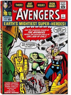 Cover Marvel Comics Library. Avengers. 1963-1965