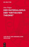 Der Materialismus der 
