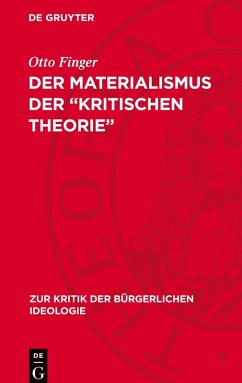 Der Materialismus der 