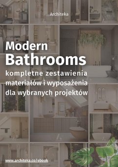 Cover Nowoczesna, łazienka - przydatne rozwiązania. Katalog z zestawieniami materiałów i wyposażenia (eBook, ePUB)