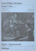 Sonate F-Dur für Altblockflöte und Gitarre Sonate F-Dur für Altblockflöte und Gitarre