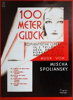 Cover Ich bin ein Vamp aus 100 Meter Glück: für Gesang und Klavier