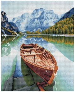 Cover DIAMOND DOTZ - Diamond Painting Boot im Fjord