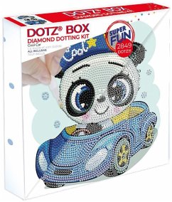 Cover DIAMOND DOTZ - Diamond Painting Panda Auto