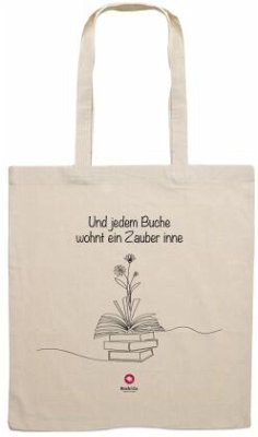 Cover Buch & Co. Baumwolltasche Zauber