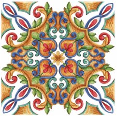 Cover DIAMOND DOTZ - Diamond Painting Portugiesische Fliese