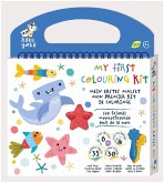 HAKUYOKA 6303071 - Erstes Wachsmalkreiden-Set Meer