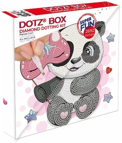 Cover DIAMOND DOTZ - Diamond Painting Panda mit Maske