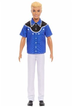Cover Barbie Fashionistas Ken-Puppe blonde mit Westernlook