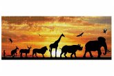 DIAMOND DOTZ 2591515 - Diamond Painting Afrika Safari