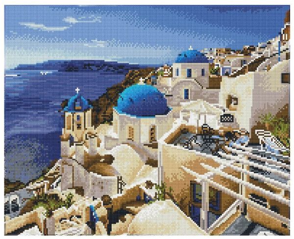 DIAMOND DOTZ 2592469 - Diamond Painting Santorini
