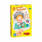 6 erste Puzzles Haustiere