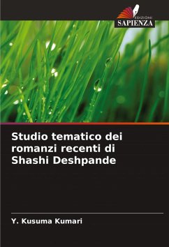 Cover Studio tematico dei romanzi recenti di Shashi Deshpande