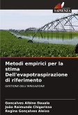 Metodi empirici per la stima Dell'evapotraspirazione di riferimento