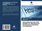 Anwendbarkeit des USE-Modells zur Messung der Benutzerfreundlichkeit von Websites