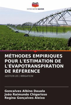 Cover MÉTHODES EMPIRIQUES POUR L'ESTIMATION DE L'ÉVAPOTRANSPIRATION DE RÉFÉRENCE
