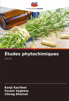 Cover Études phytochimiques