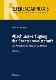 Abschlussverfügung der Staatsanwaltschaft