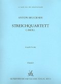 Streichquartett c-Moll für Streichquartett Stimmen Streichquartett c-Moll für Streichquartett Stimmen