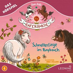 Cover Die Haferhorde - Schmetterlinge im Ponybauch (Hörspiel zu Band 4) (MP3-Download)