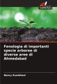 Fenologia di importanti specie arboree di diverse aree di Ahmedabad