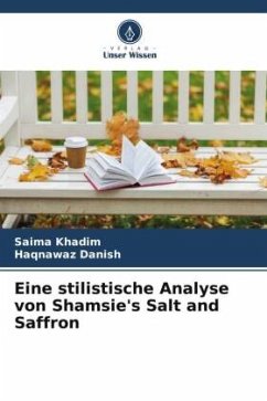 Eine stilistische Analyse von Shamsie's Salt and Saffron - Khadim, Saima;Danish, HaqNawaz