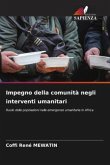 Impegno della comunità negli interventi umanitari