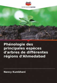 Cover Phénologie des principales espèces d'arbres de différentes régions d'Ahmedabad