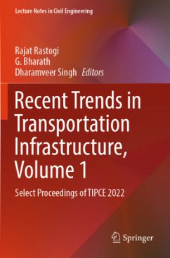 Recent Trends in Transportation Infrastructure, Volume 1