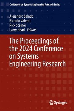 Cover The Proceedings of the 2024 Conference on Systems Engineering Research (eBook, PDF)