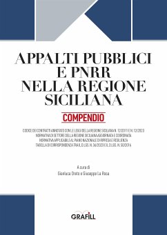 APPALTI PUBBLICI E PNRR NELLA REGIONE SICILIANA (eBook, PDF) - La Rosa, Giuseppe; Oreto, Gianluca