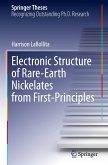 Electronic Structure of Rare-Earth Nickelates from First-Principles