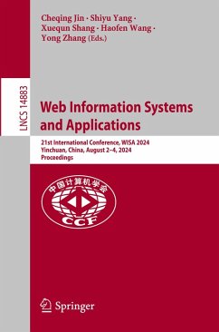 Cover Web Information Systems and Applications