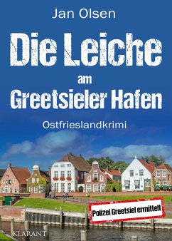 Cover Die Leiche am Greetsieler Hafen. Ostfrieslandkrimi