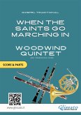 Sheet Music for Woodwind Quintet &quote;When The Saints Go Marching In&quote; score & parts (fixed-layout eBook, ePUB)