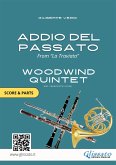 Woodwind Quintet Sheet Music "Addio del Passato" score & parts (fixed-layout eBook, ePUB)