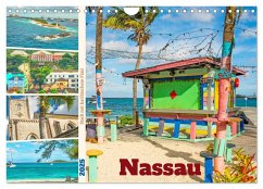 Nassau - Stadt mit karibischem Flair (Wandkalender 2025 DIN A4 quer), CALVENDO Monatskalender