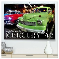 MERCURY '46 - Auto-Legende (hochwertiger Premium Wandkalender 2025 DIN A2 quer), Kunstdruck in Hochglanz