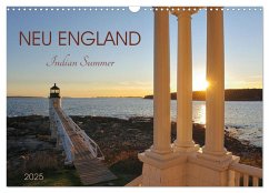 Neu England, Indian Summer (Wandkalender 2025 DIN A3 quer), CALVENDO Monatskalender